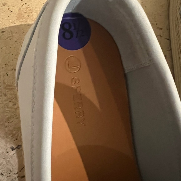 SPERRY Women’s Leather Miranda Loafer Pale Blue Size 8.5 - Picture 3 of 5